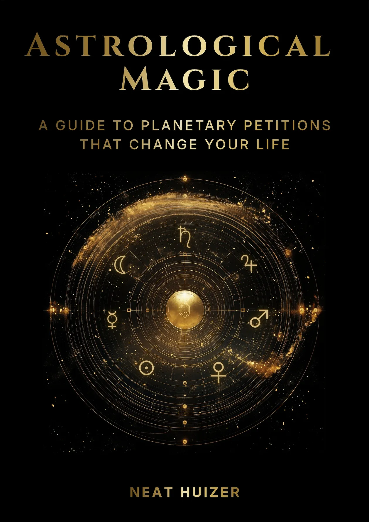 Astrological Magic by Neat Huizer, book cover