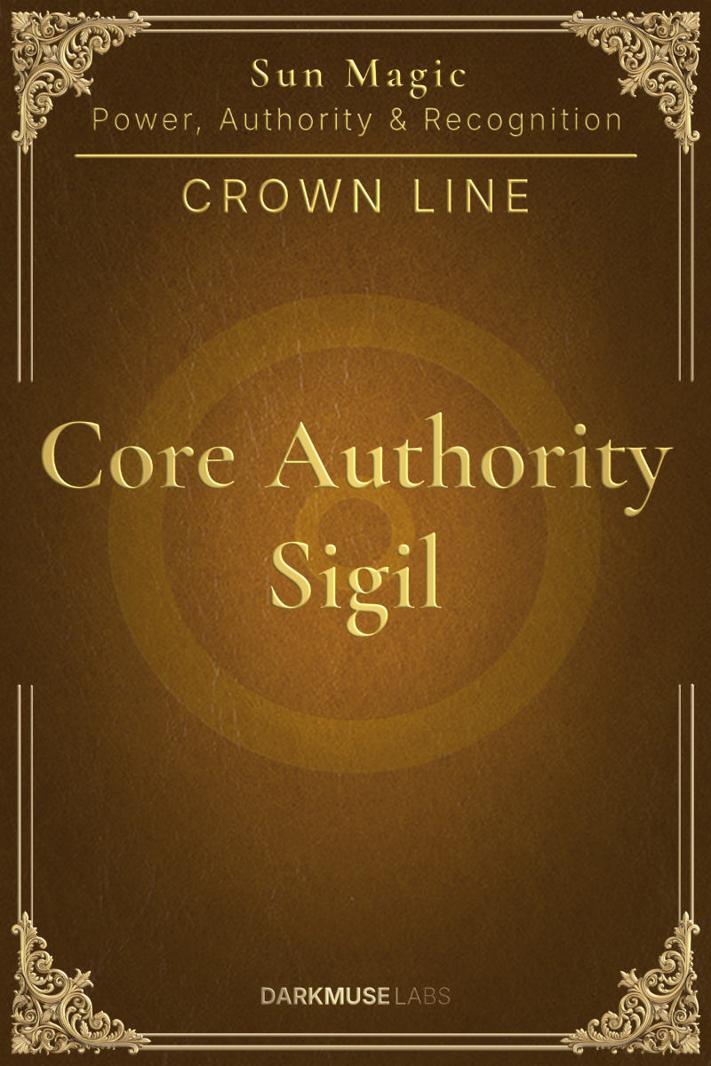 The Core Authority Sigil. CROWN Line spell sheet.