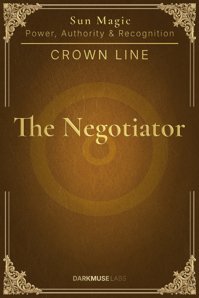The Negotiator. CROWN Line spell sheet.
