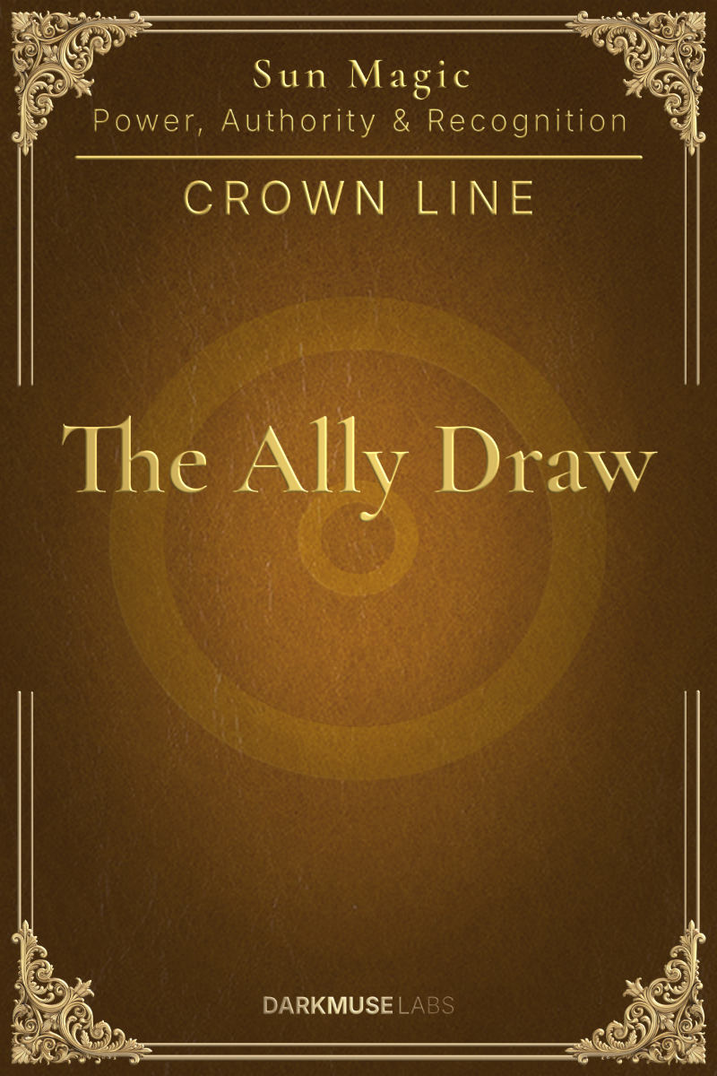The Ally Draw. CROWN Line spell sheet.