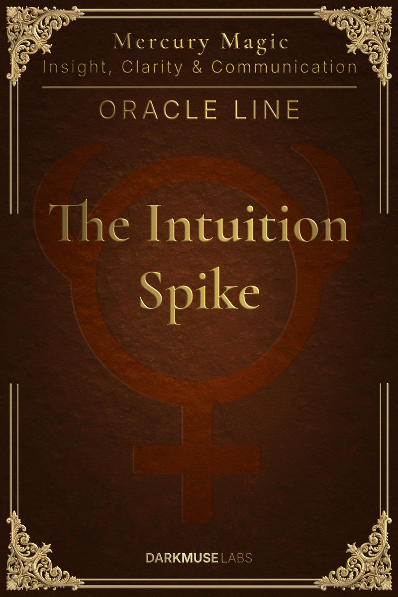 The Intuition Spike. ORACLE Line spell sheet.