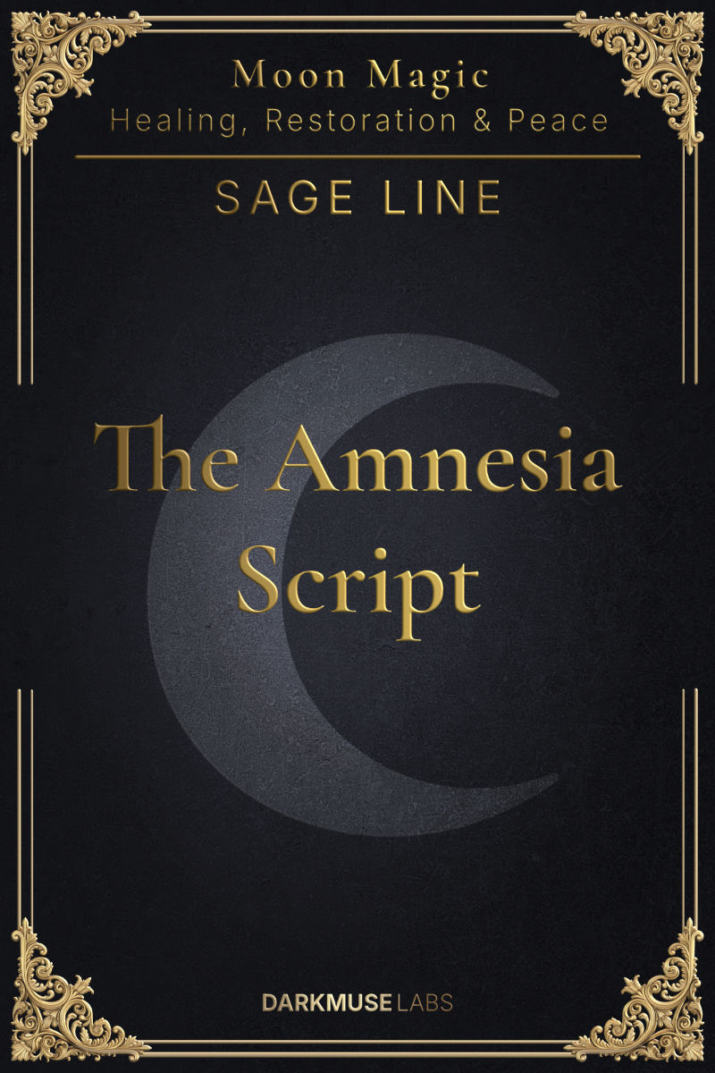 The Amnesia Script. SAGE Line spell sheet.