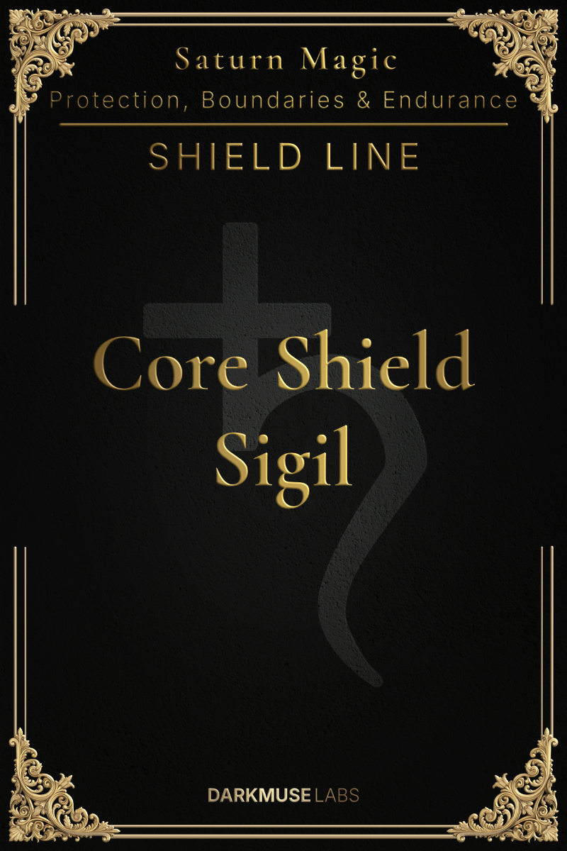 The Core Shield Sigil. SHIELD Line spell sheet.
