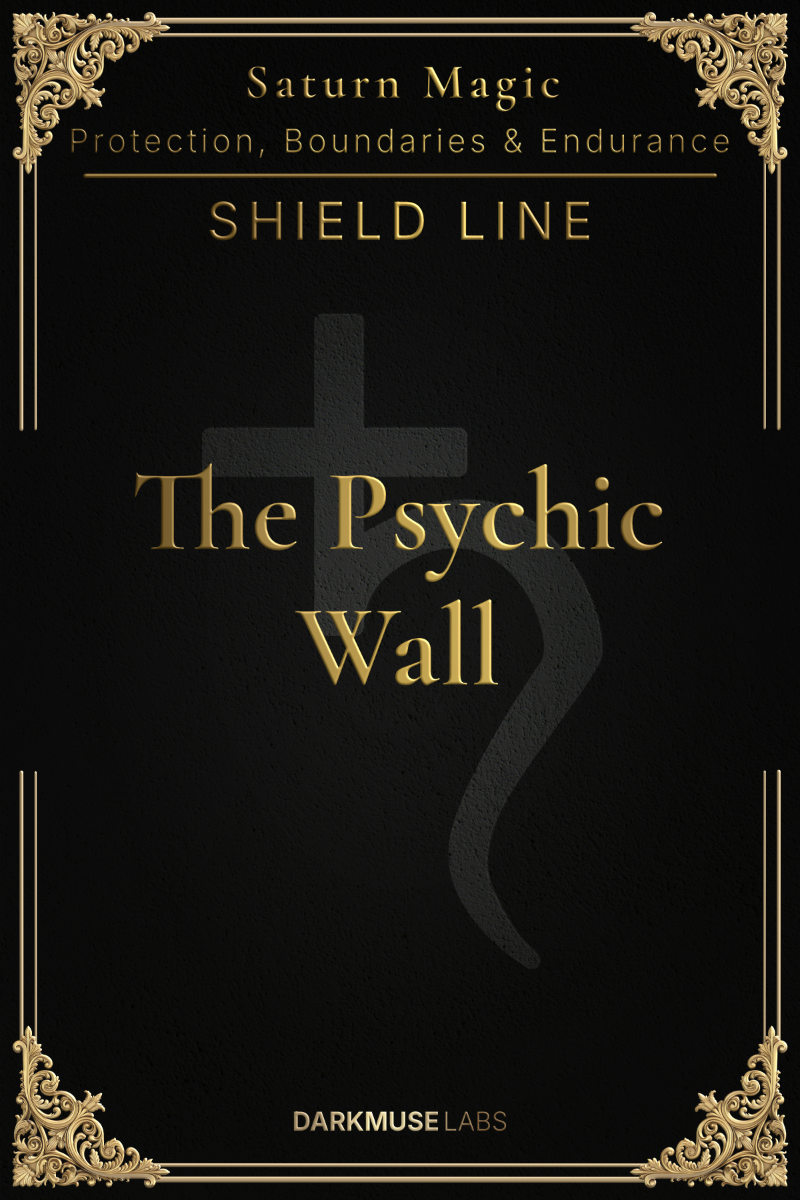 The Psychic Wall. SHIELD Line spell sheet.